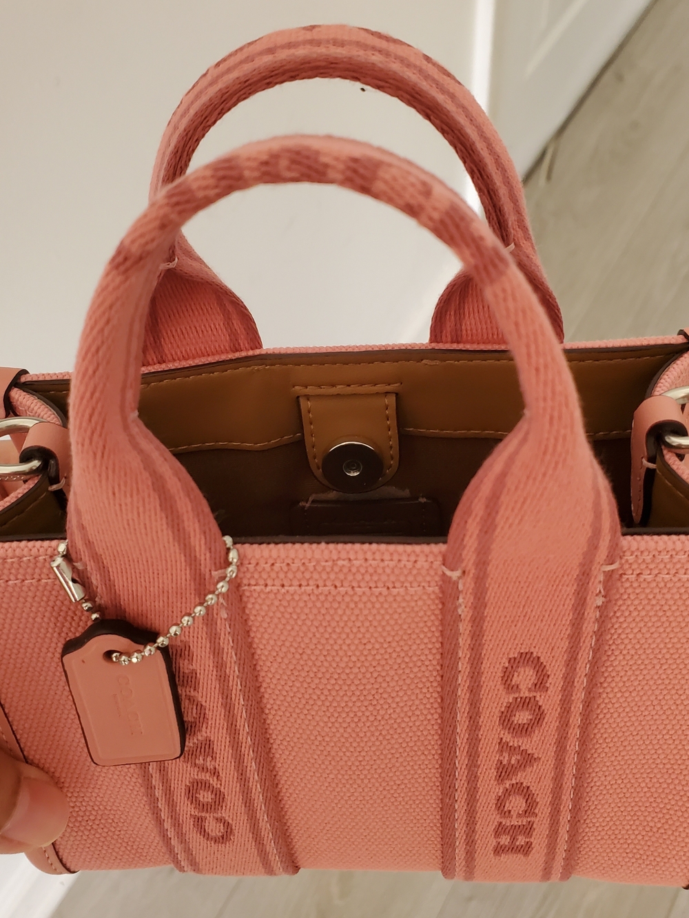 Coach Smith Mini Tote in Pink